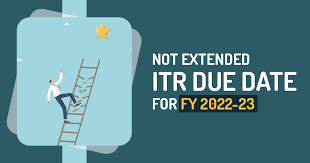 ITR 2022-2023 : Appeal Denied for extension,not filed yet?