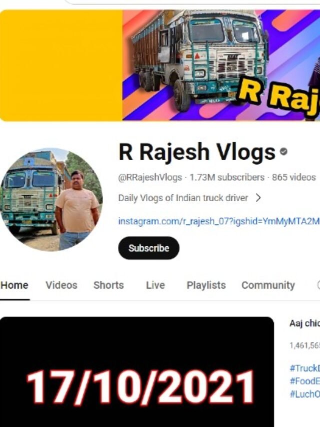 R Rajesh Vlogs