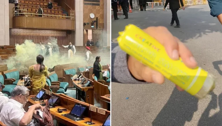 Big Parliament Attack: smoke cans and a security breach
