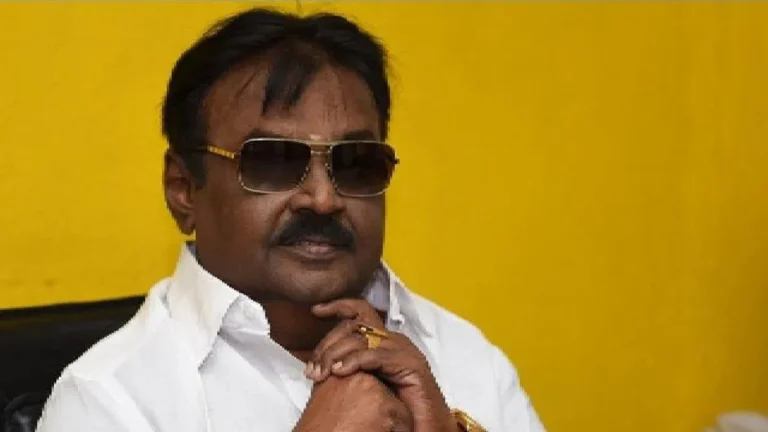 ‘Captain’ Vijayakanth, DMDK leader and Tamil cinema superstar, died