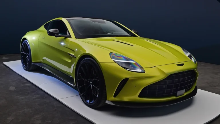 British Luxury Car Maker Aston Martin Taken The Wraps Off The New Vantage