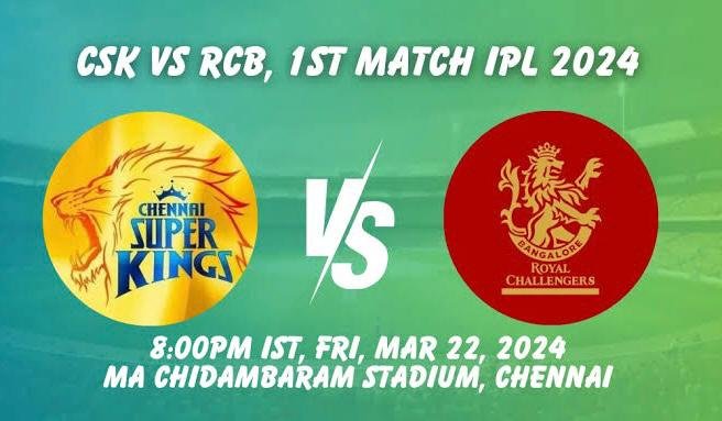 RCB vs CSK Dream 11 Prediction, Match 1, Royal Challengers Bangalore vs Chennai Super Kings Dream 11 Match Prediction, TATA IPL