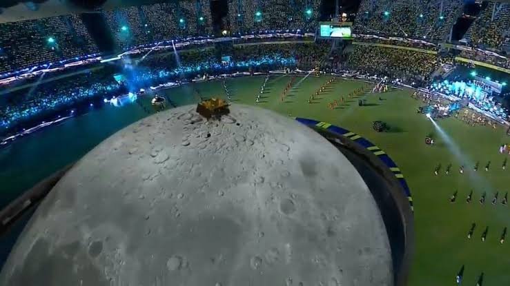 Tribute to Chandrayaan 3 at the opening ceremony of IPL 2024