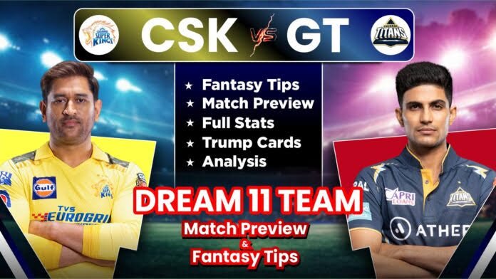 CSK Vs GT Dream11 Team Prediction: IPL 2024 Match 7: Fantasy Hints Captain, Probable Playing XI.