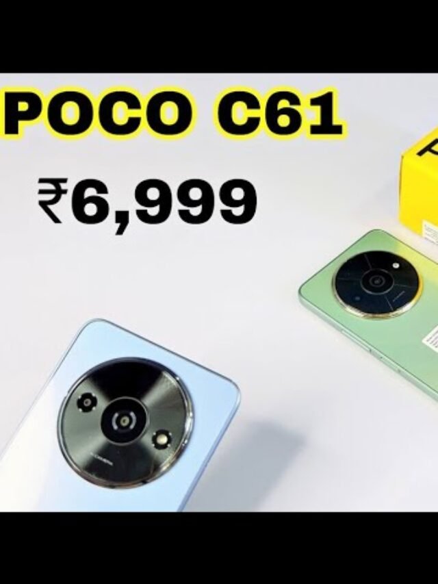 Poco C61 review: Stylish design, Android 14 at Rs 6,999 shines.