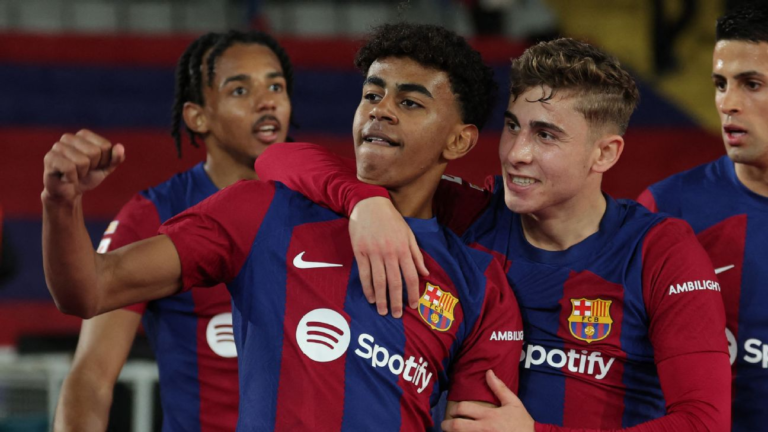 Image showing the three most loved players from the last barcelona vs mallorca match