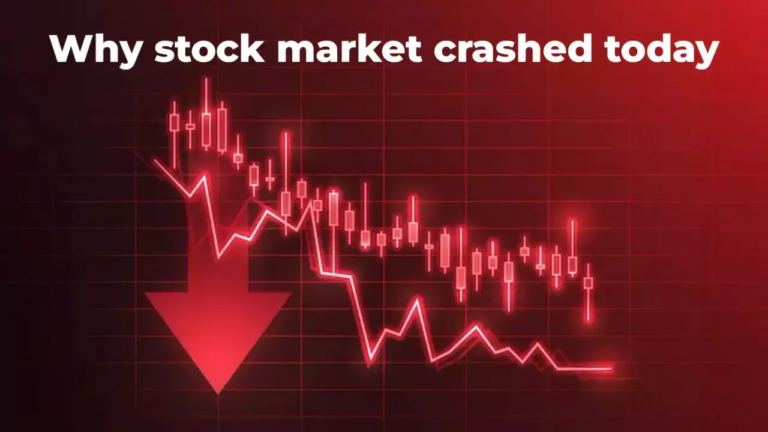 Stock market crash today: Reasons why Sensex crashed below 1100 points, Nifty50 ends the day below 22000 points | India Business News - Axpert media