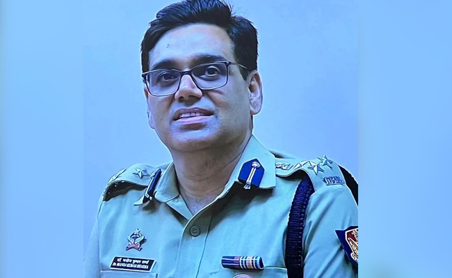 Photo of IPS Manoj Kumar Sharma