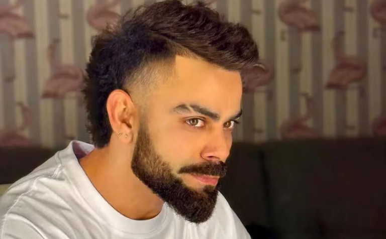 Virat Kohli new hairstyle 2024