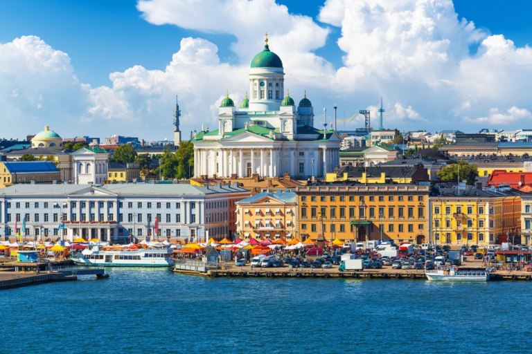 Image showing Finland, the country that heads the list of world happiest country 2024