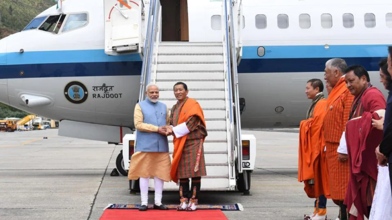 Image from PM Modi visit to Bhutan.
