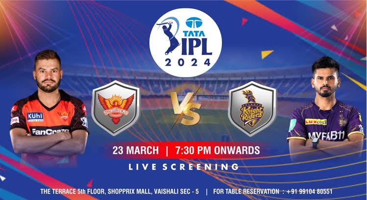 IPL 2024 SRH vs KKR Live Score Update