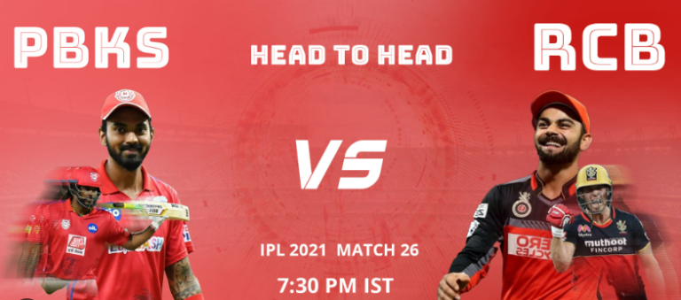 RCB vs PBKS Head to Head Records in IPL- IPL 2024, Match 6