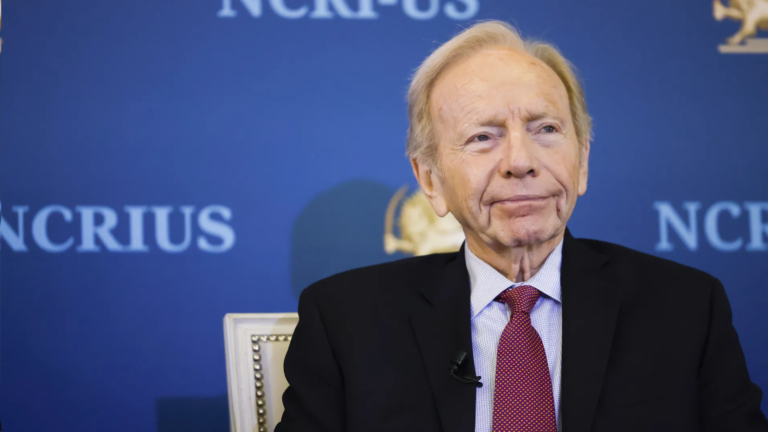 Photo of Joseph Lieberman, a Connecticut senator who passed away.