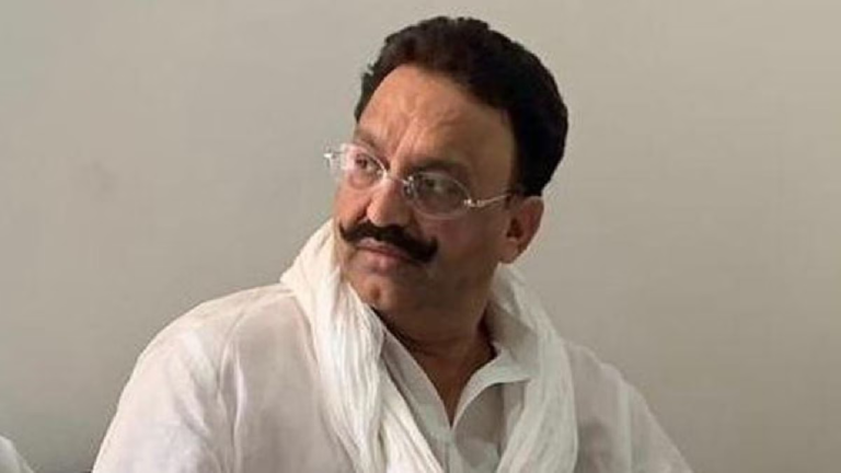 Photo of Mukhtar Ansari who died due to cardiac arrest
