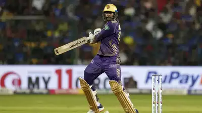  KKR need 16 runs in 30 balls