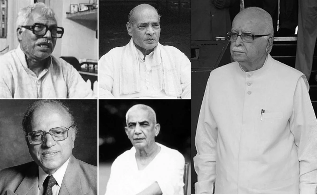 Image of the awardees who received Bharat ratna award in 2024.