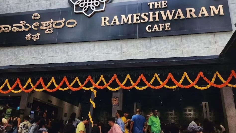 Image of Rameshwaram cafe where the explosion took place