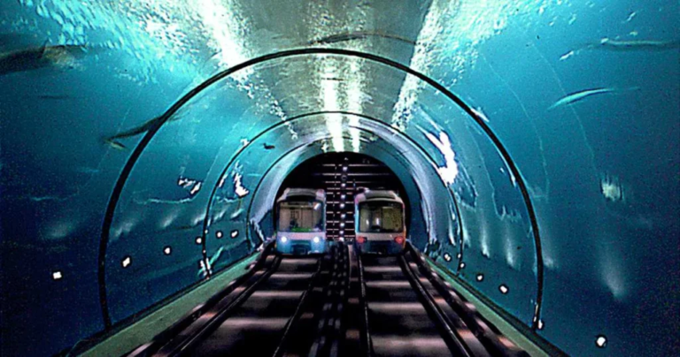 Prototype showing how kolkata underwater metro can look like