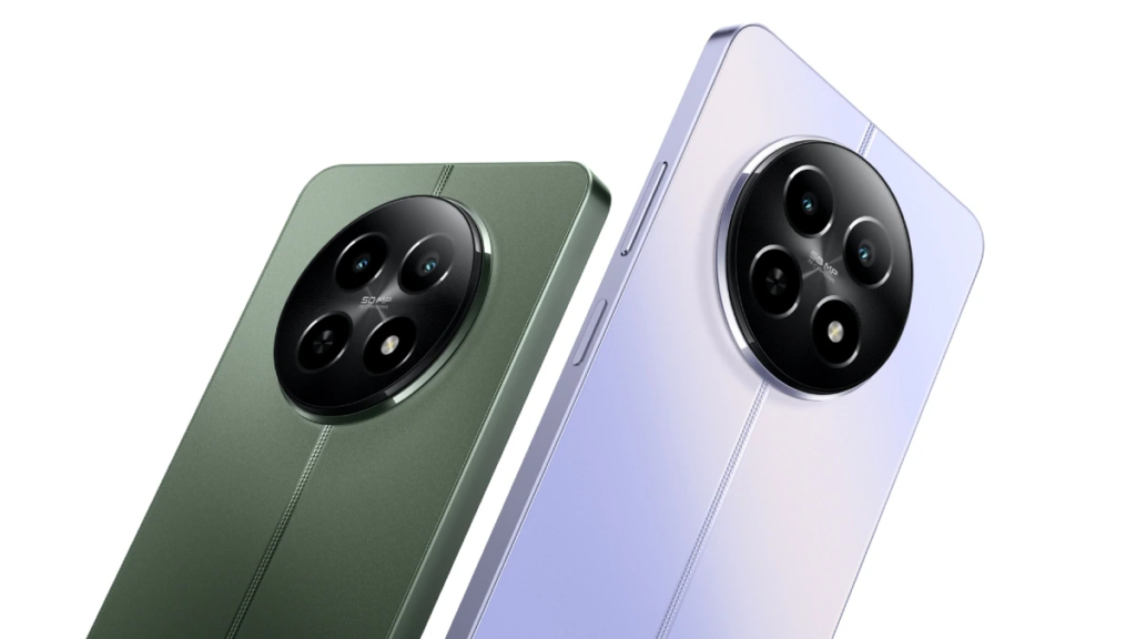 Realme 12x 5G is available in two colour: Twilight Purple, and Woodland Green.