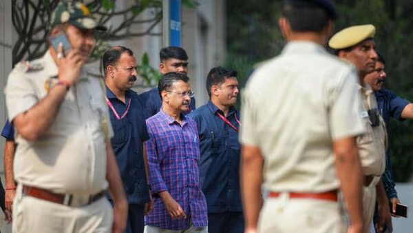 Image showing Arvind Kejriwal ED Case update, in which he has been taken to judicial custody till 15th april.