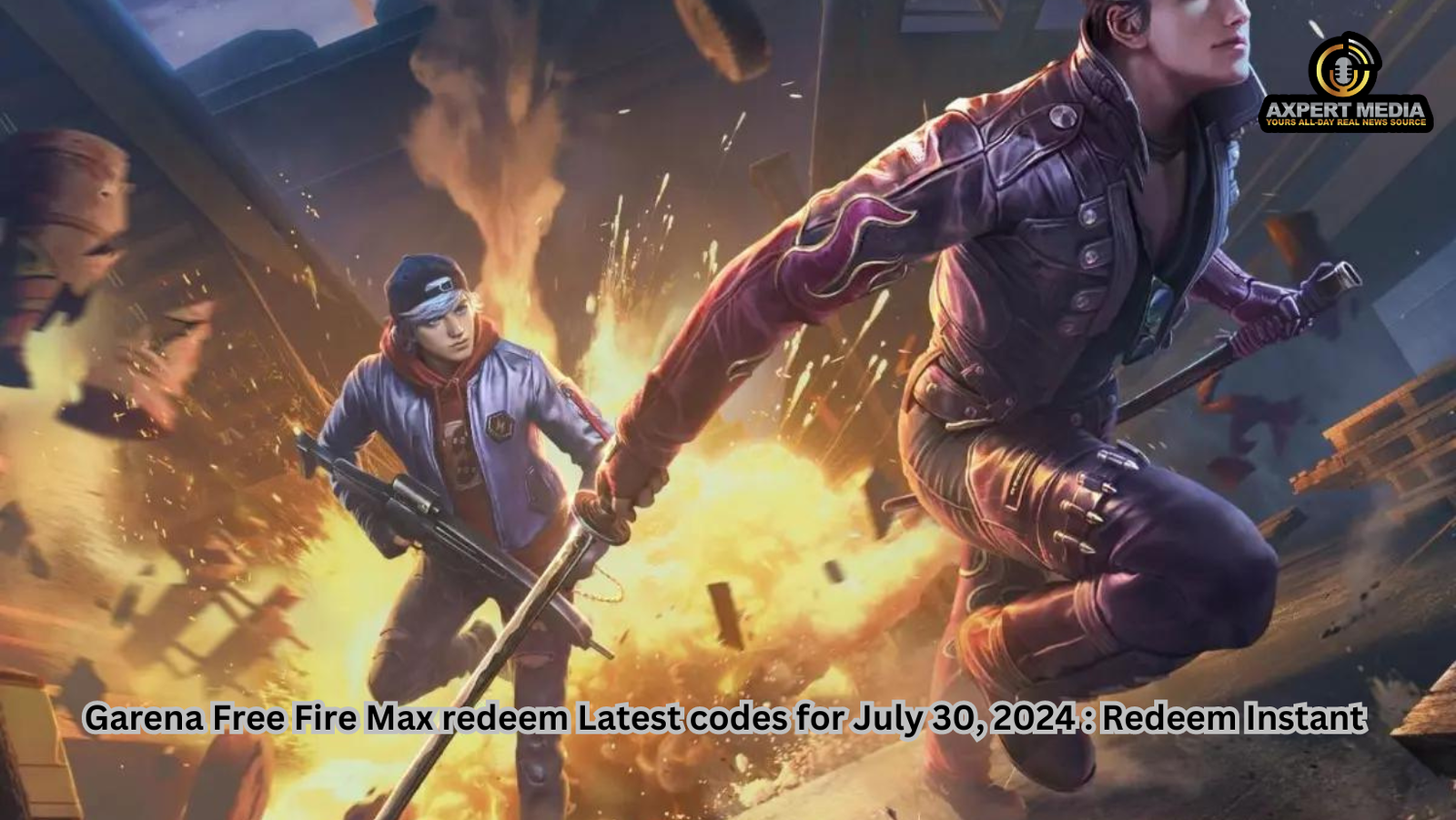 Garena Free Fire Max redeem Latest codes for July 30, 2024 : Redeem ...