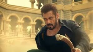 Salman Khan in an action scene from Sikandar movie.