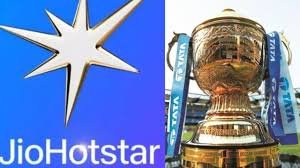"Smartphone showing Jio 20GB data offer with IPL cricket match streaming on Disney+ Hotstar"