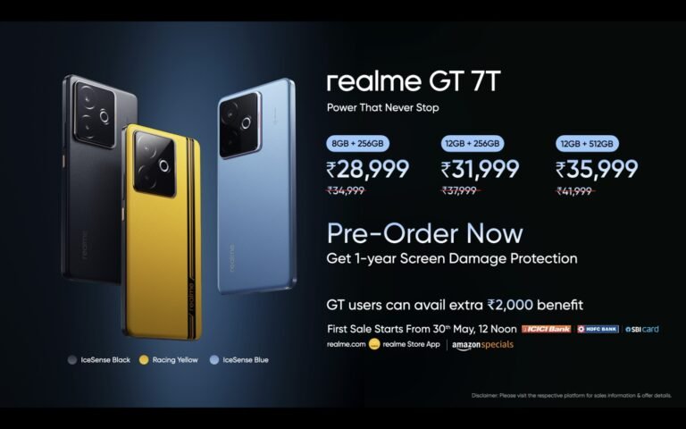 Realme GT 7 and GT 7T Launch in India: Flagship Features at Killer Prices, Starting ₹28,999