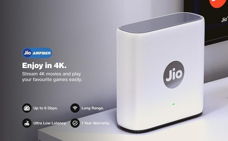 Reliance Jio Launches AX6000 Router: Wi-Fi 6, AI Mesh & Smart Home Support