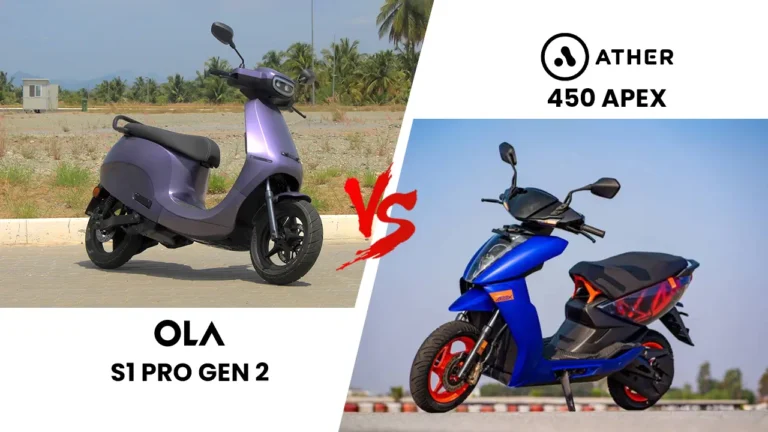 Ola S1 Pro Gen 2 vs Ather 450 Apex (2025): Which Electric Scooter Should You Buy?