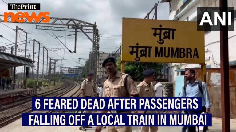 Mumbra Train Tragedy: 8 Fall Off Overcrowded Local, Several Injured—What We Know So Far
