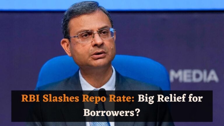 RBI Slashes Repo Rate by 50 bps to 5.50% in June 2025 Policy—Big Relief for Home, Car Loan Borrowers