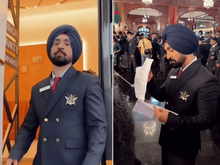 Viral: Diljit Dosanjh’s Border 2 BTS Clip Shuts Down Exit Rumours Amid Sardaar Ji 3 Row