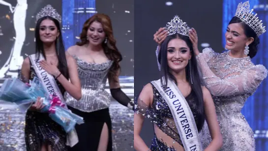 Manika Vishwakarma from Rajasthan Crowned Miss Universe India 2025