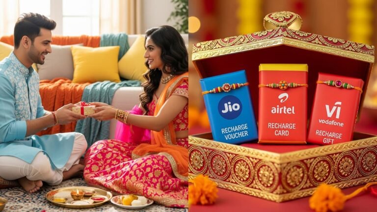 Jio, Airtel & VI’s 6 Best Recharge Plans – A Year-Long Raksha Bandhan Gift for Sisters