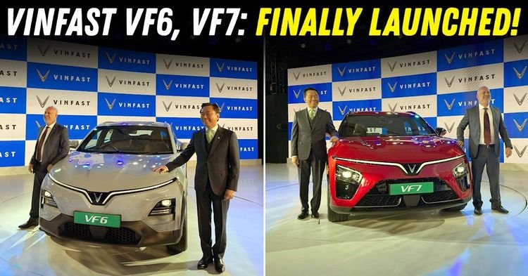 Vinfast Launches VF6 and VF7 in India: EV SUVs with Free Charging