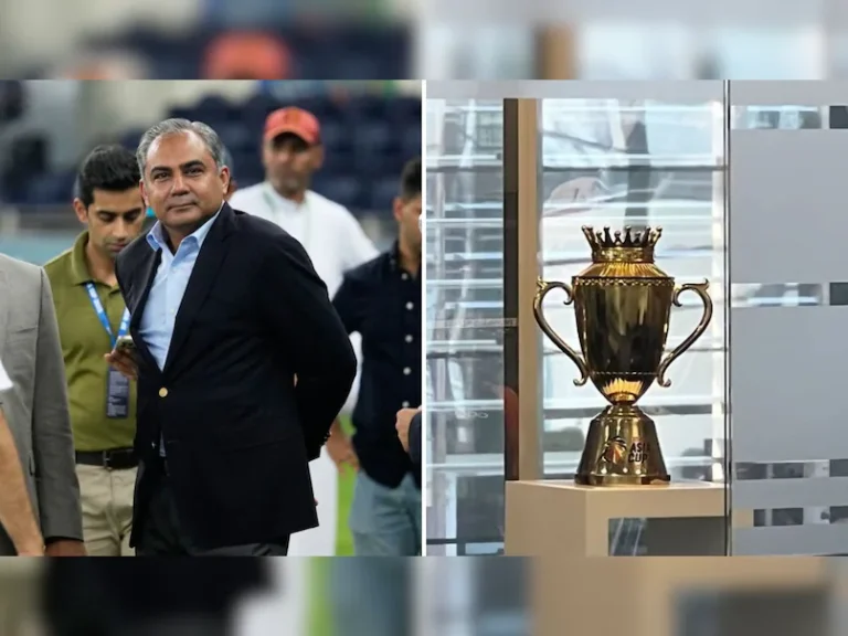 Mohsin Naqvi Hands Trophy To UAE Board As BCCI Pushes For His Removal