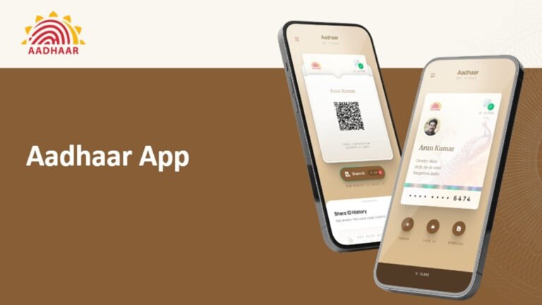 New Aadhaar App by UIDAI: Secure Digital Identity, Multi-Profile Support & Biometric Lock