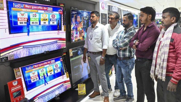 NDA Set for Massive Comeback in Bihar, Exit Polls Show Big Lead Over Mahagathbandhan NDA Set for Massive Comeback in Bihar, Exit Polls Show Big Lead Over Mahagathbandhan