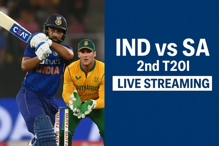 IND vs SA 2nd T20I Live Streaming: How to Watch India vs South Africa T20 Match for Free in India