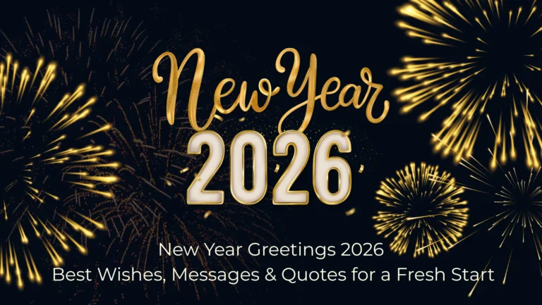 Happy New Year 2026: Top 120+ Wishes, Greetings & Images to Celebrate Fresh Beginnings with Family and Friends Happy New Year 2026: Top 120+ Wishes, Greetings & Images to Celebrate Fresh Beginnings with Family and Friends