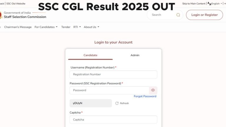 SSC CGL Tier 1 Result 2025 Declared: Direct Link, Cut-Off Updates and What’s Next