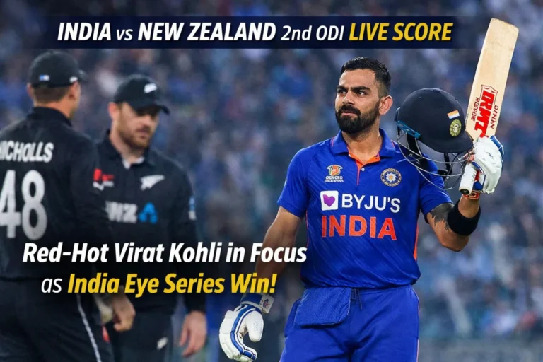 India vs New Zealand 2nd ODI Live Score: Red-Hot Virat Kohli in Focus as India Eye Series Win