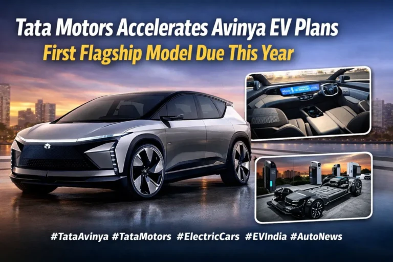 Tata Motors Accelerates Avinya EV Plans, First Flagship Model Due This Year