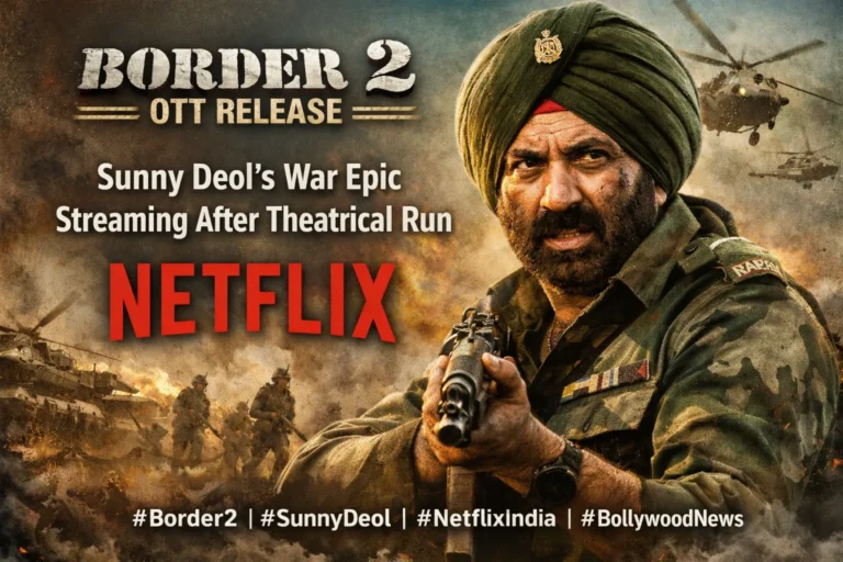 Border 2 OTT Release: Sunny Deol’s War Epic to Stream on Netflix After Theatrical Run