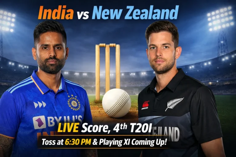 India vs New Zealand LIVE Score, 4th T20I: All Eyes on Toss and Playing XI