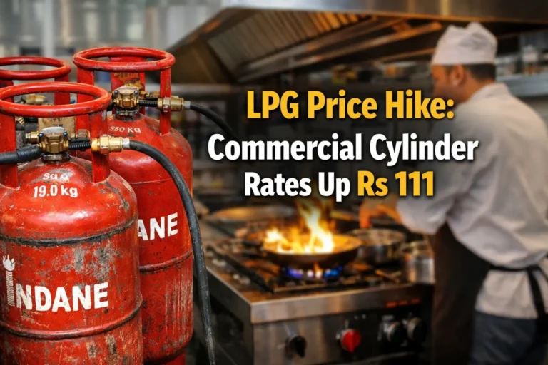 LPG Price Hike: Commercial Cylinder Rates Up Rs 111