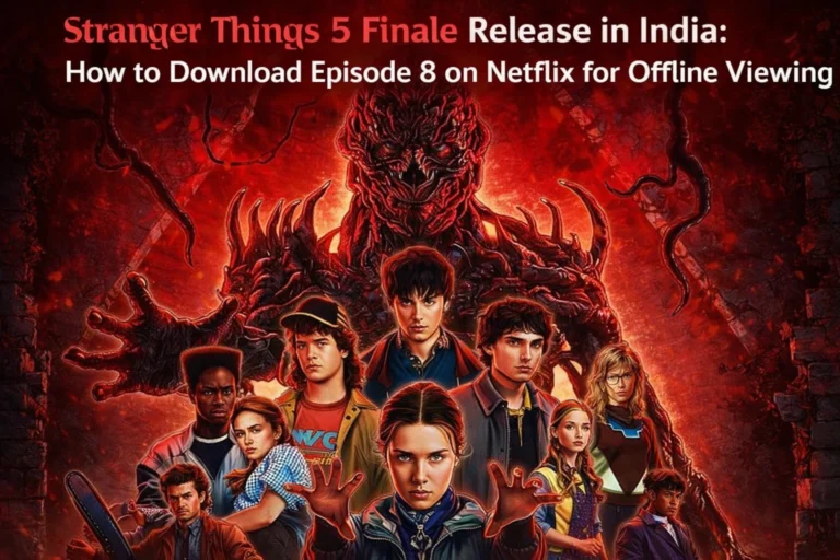 Stranger Things 5 Finale Release in India: How to Download Episode 8 on Netflix for Offline Viewing