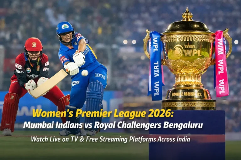 WPL 2026 Live Streaming FREE: When, Where and How to Watch Women’s Premier League in India
